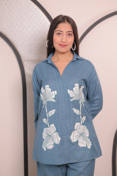 Iteer deep blue co-ord set