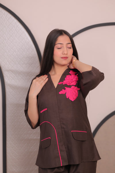 Iteer mocha co-ord set