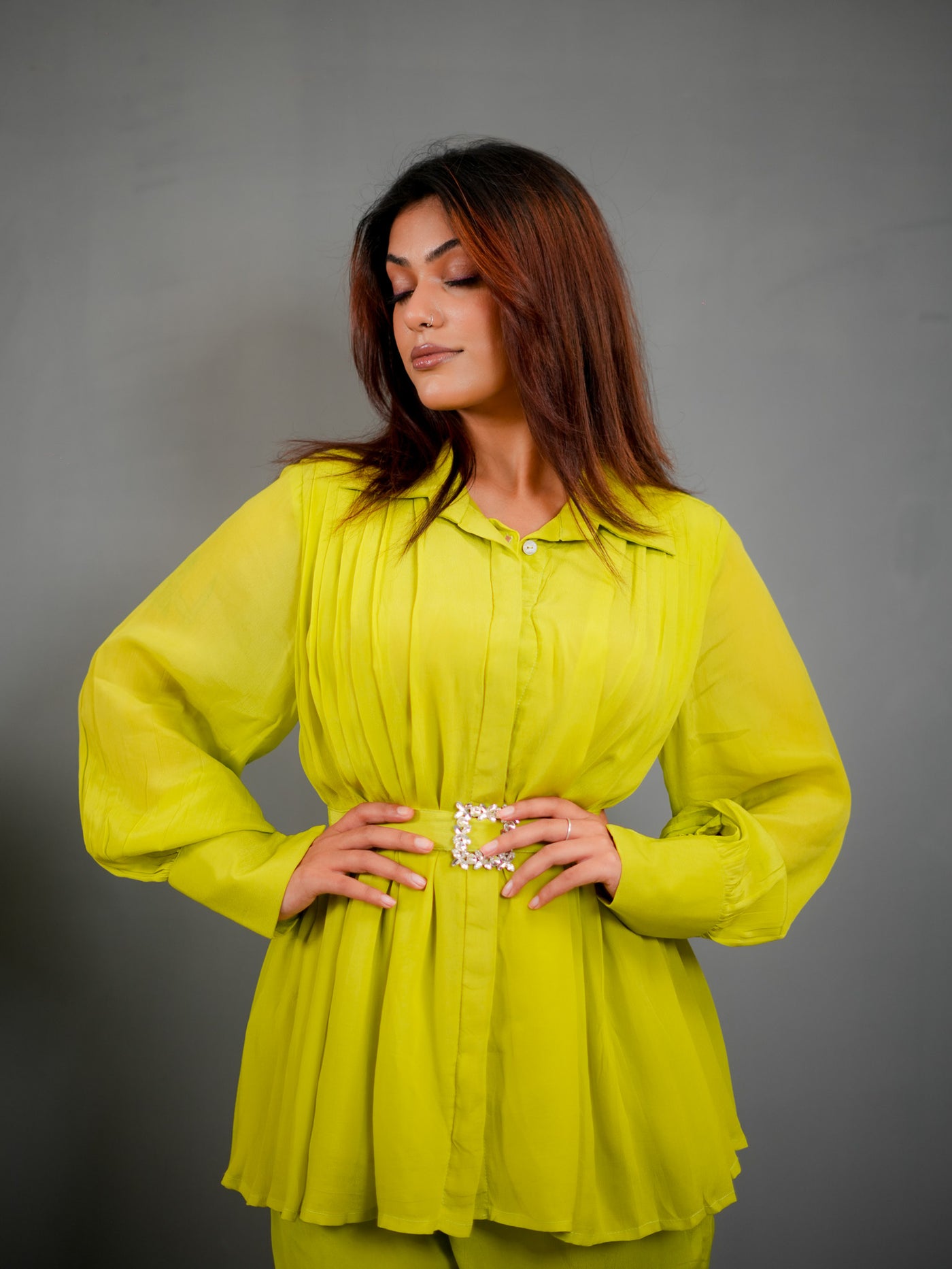 PARROT GREEN SIGNATURE CO-ORD SET